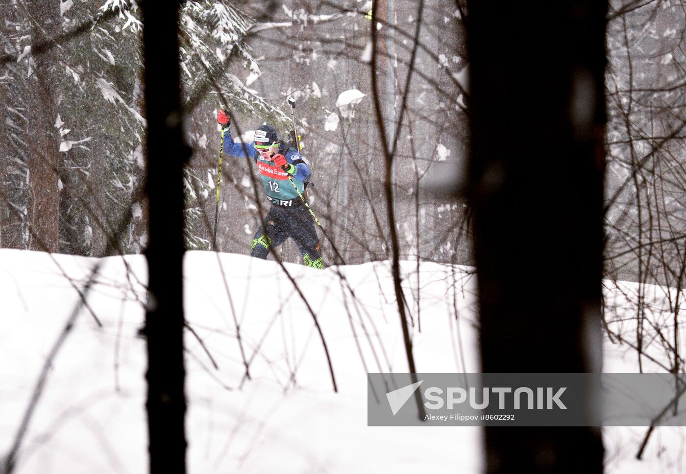 Russia Biathlon Cup Men Sprint