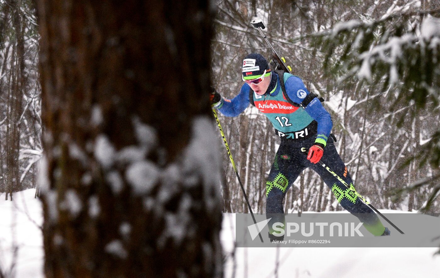 Russia Biathlon Cup Men Sprint