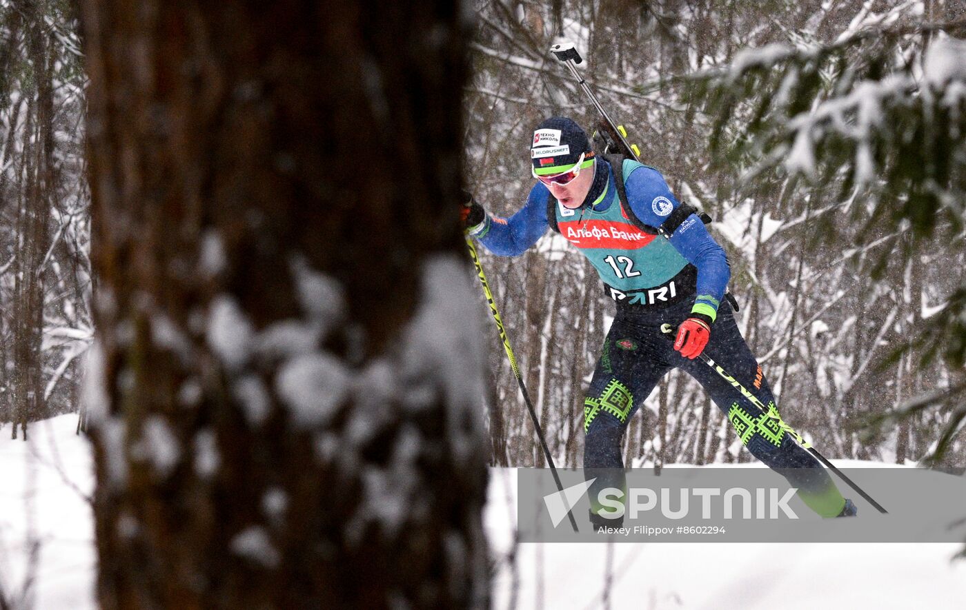 Russia Biathlon Cup Men Sprint