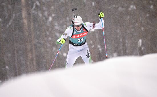 Russia Biathlon Cup Men Sprint