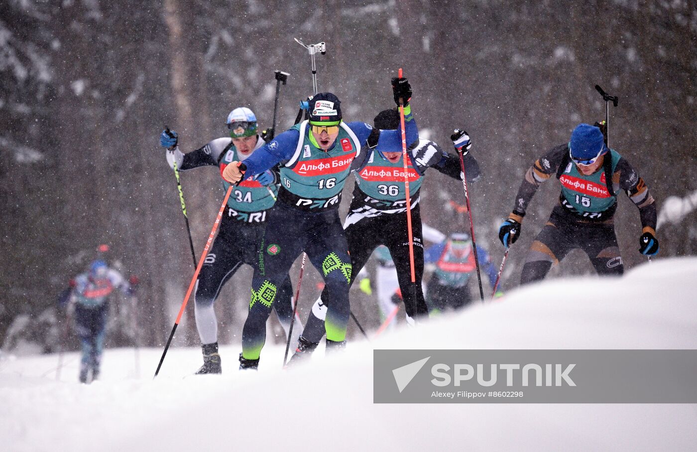 Russia Biathlon Cup Men Sprint