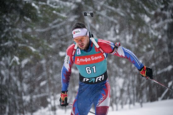 Russia Biathlon Cup Men Sprint