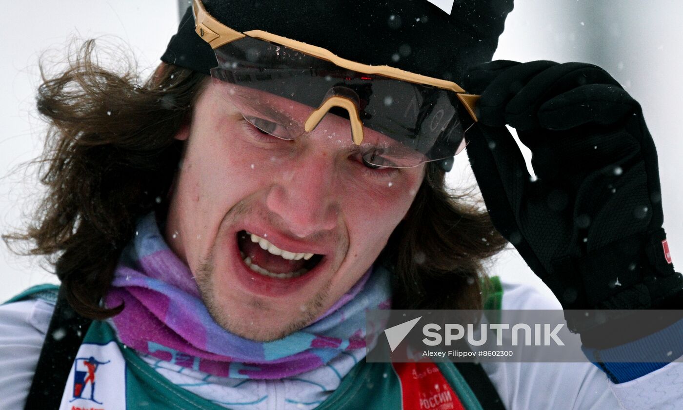 Russia Biathlon Cup Men Sprint