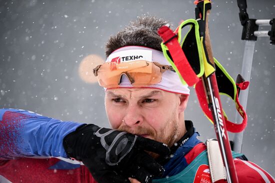 Russia Biathlon Cup Men Sprint