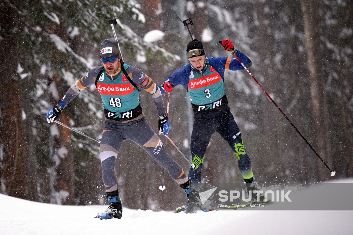 Russia Biathlon Cup Men Sprint