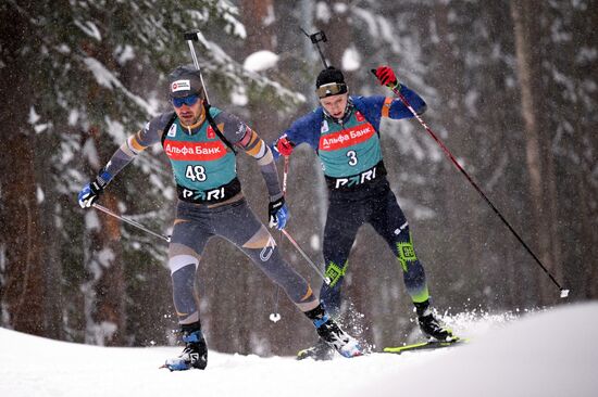 Russia Biathlon Cup Men Sprint