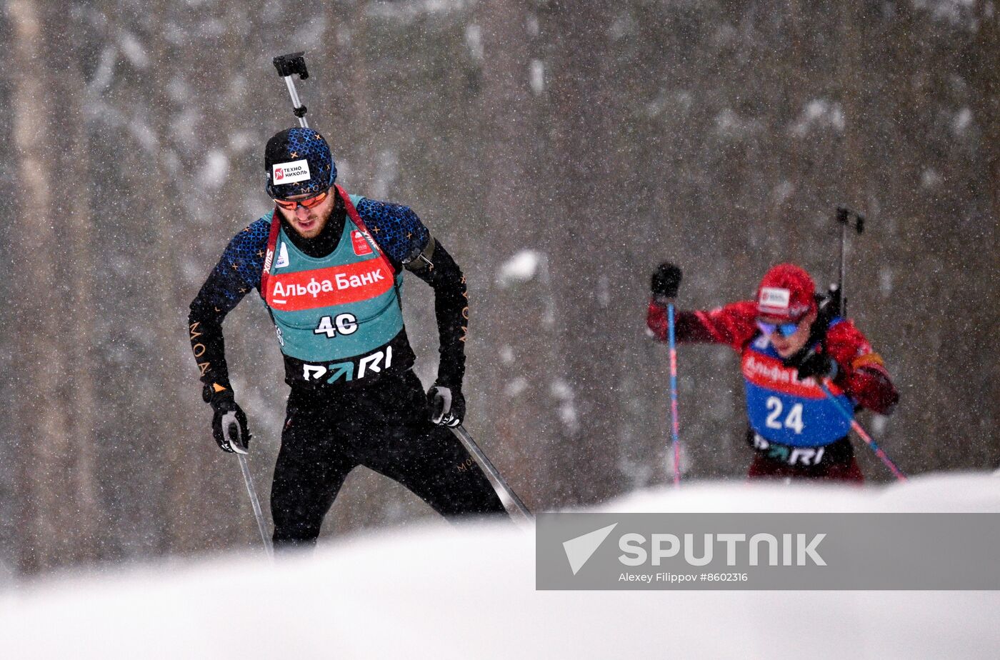 Russia Biathlon Cup Men Sprint