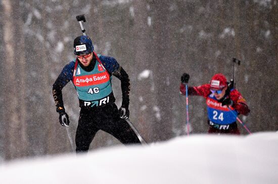 Russia Biathlon Cup Men Sprint