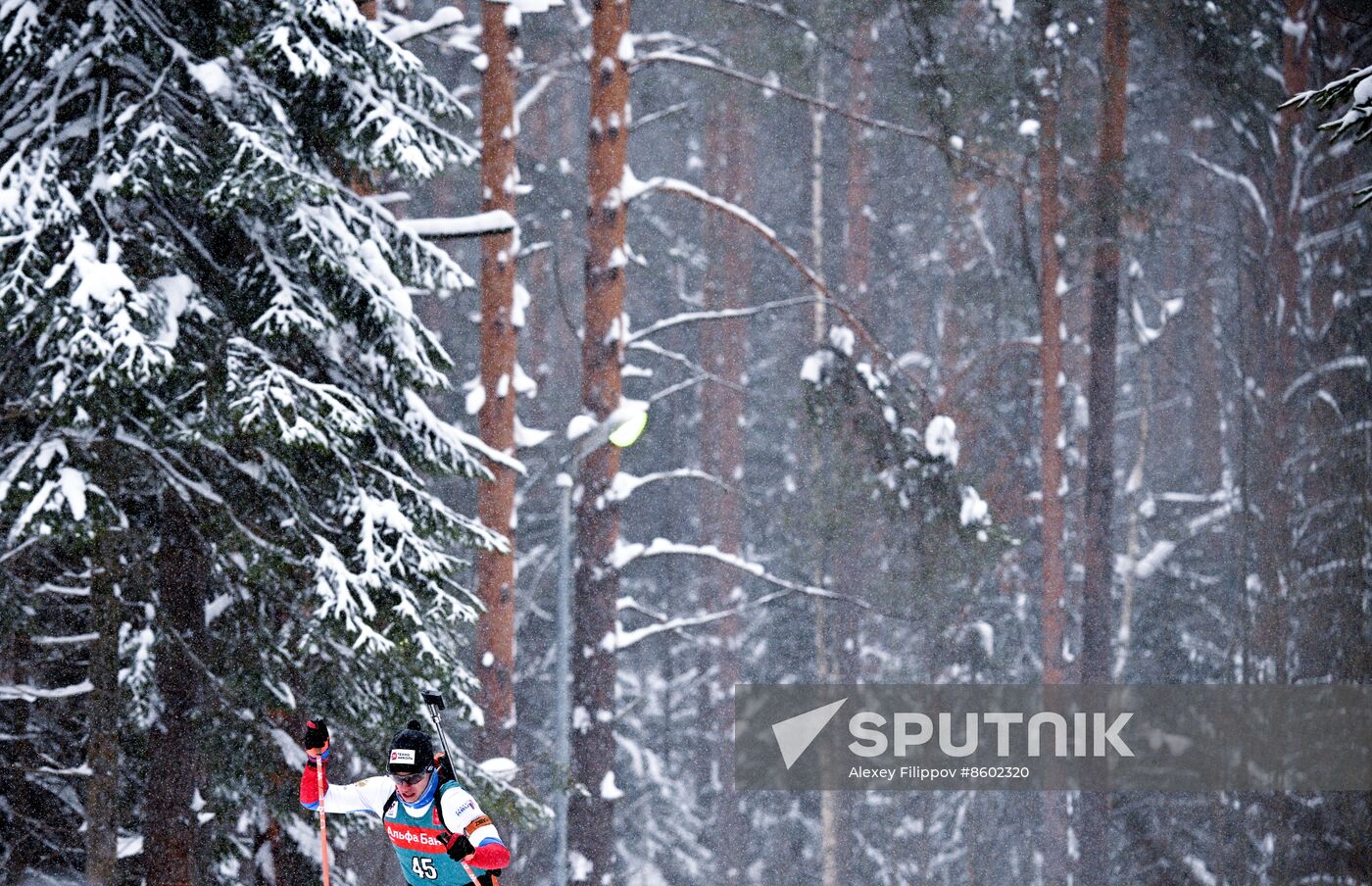 Russia Biathlon Cup Men Sprint