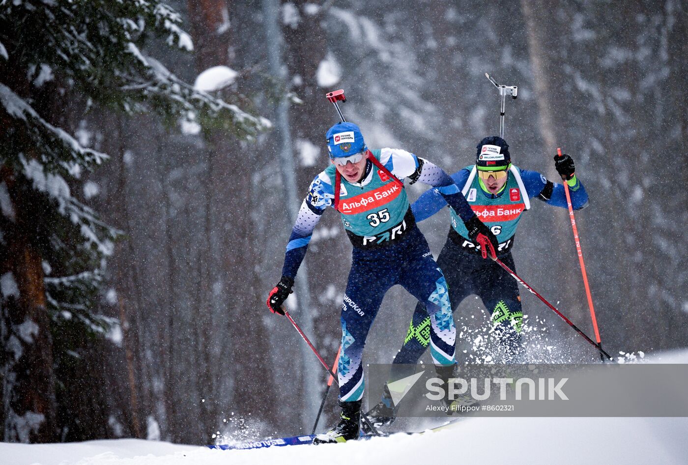 Russia Biathlon Cup Men Sprint