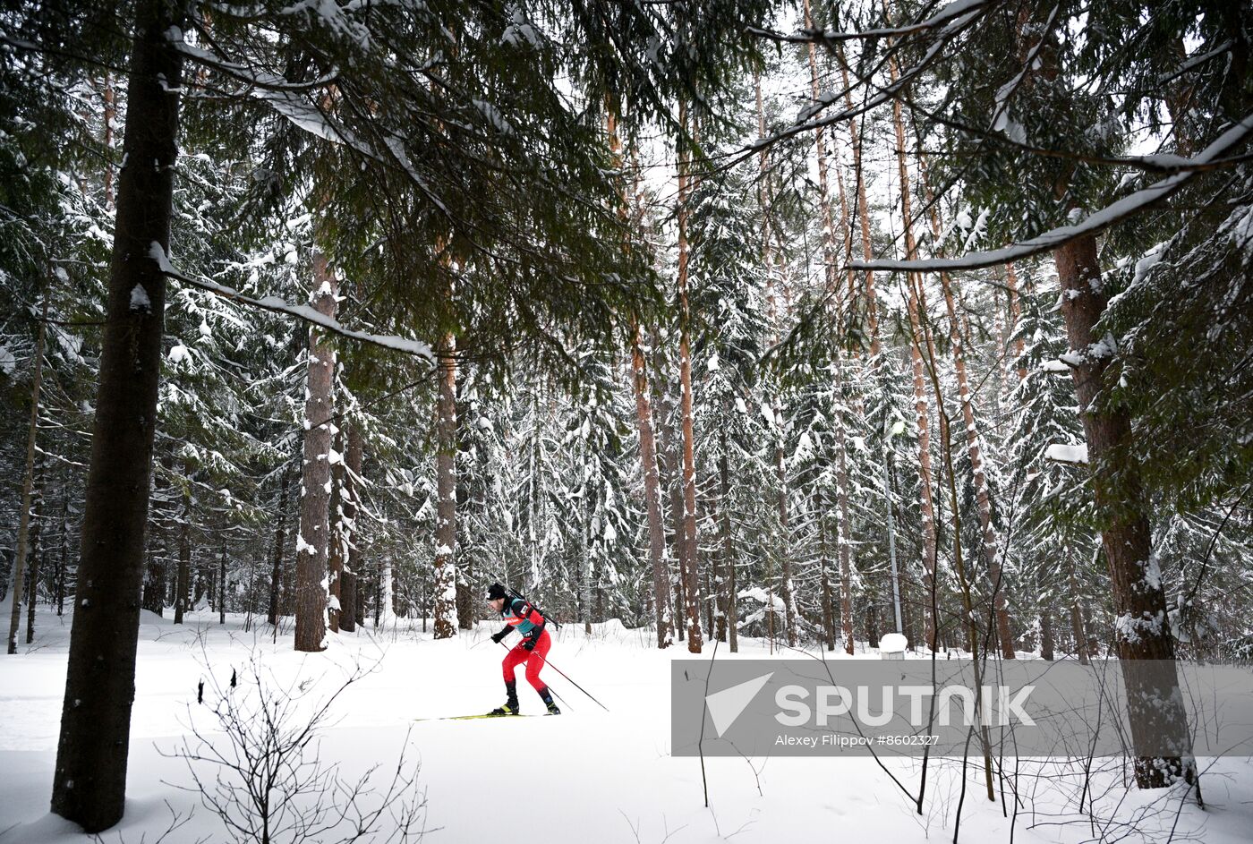 Russia Biathlon Cup Men Sprint