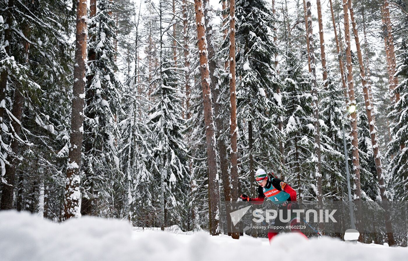 Russia Biathlon Cup Men Sprint