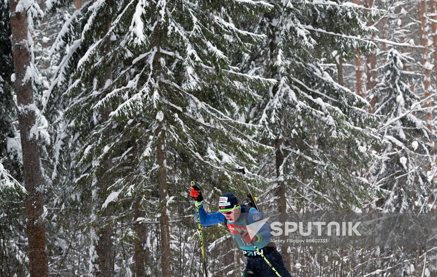 Russia Biathlon Cup Men Sprint