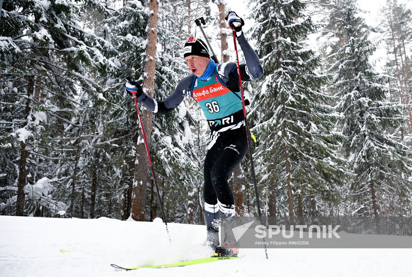 Russia Biathlon Cup Men Sprint