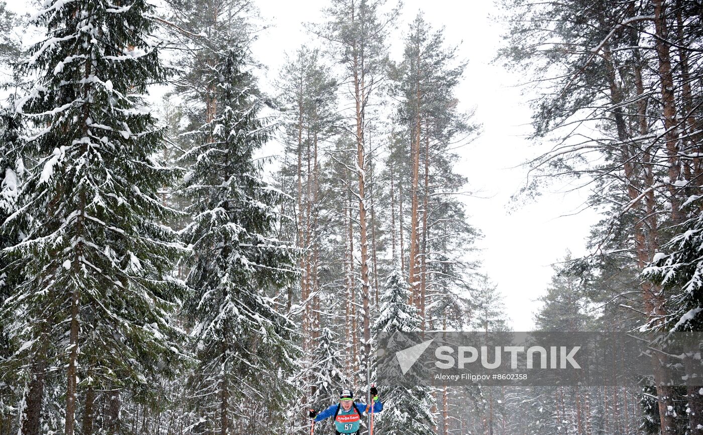 Russia Biathlon Cup Men Sprint