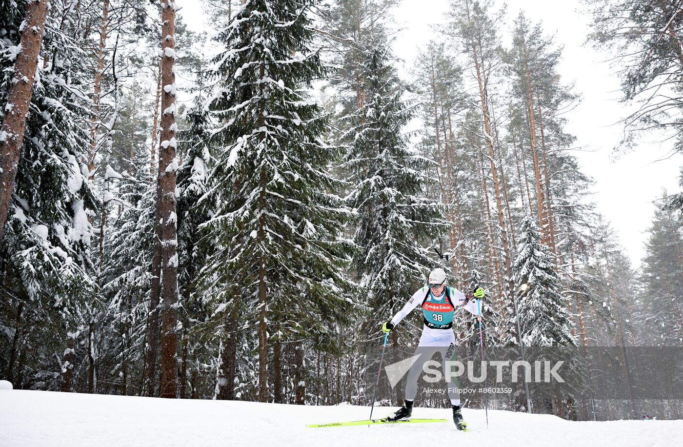 Russia Biathlon Cup Men Sprint