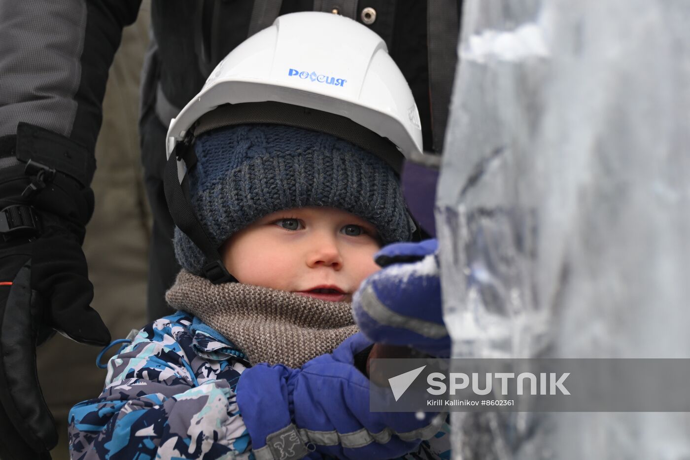 RUSSIA EXPO. Ice Sculpture Festival