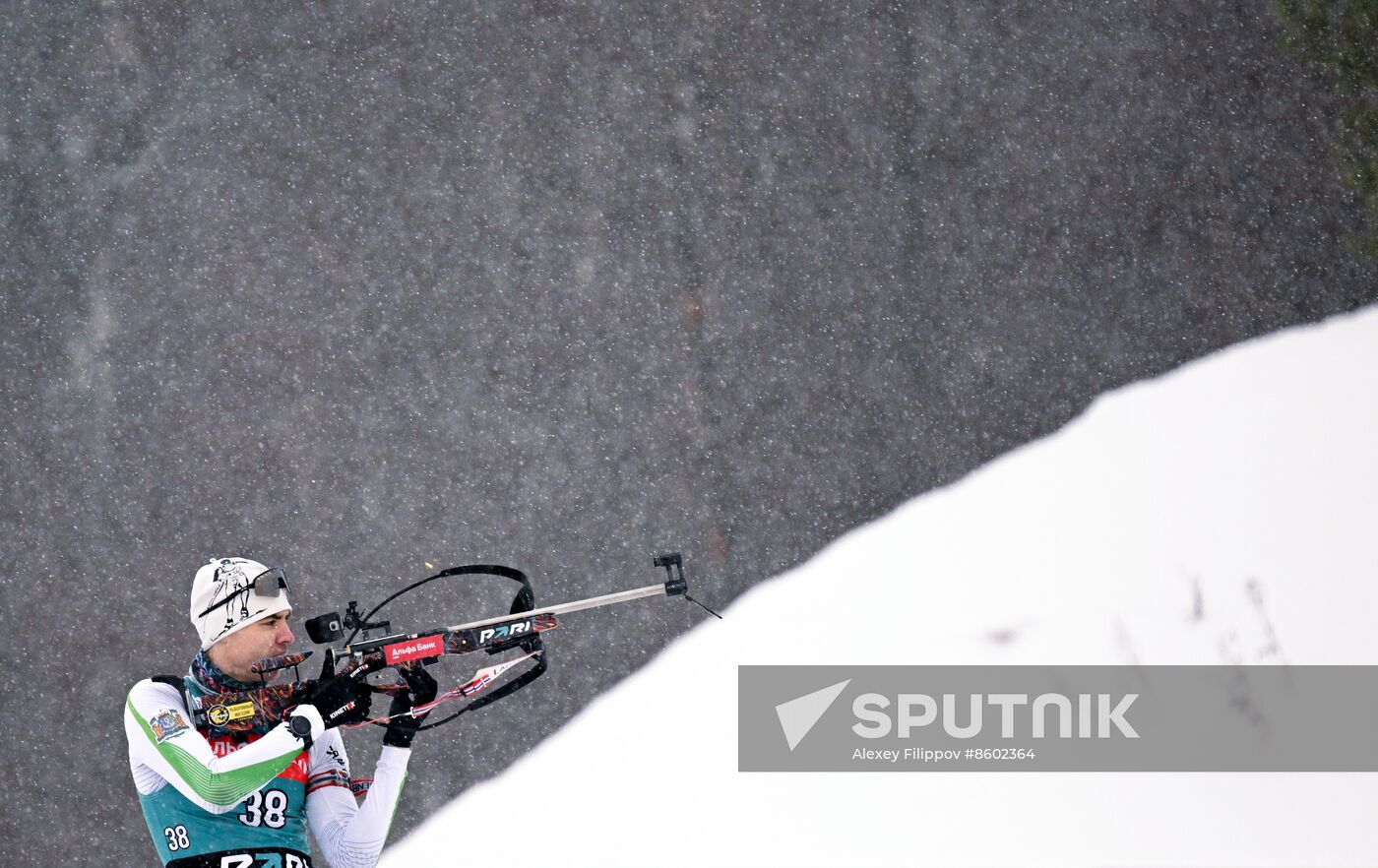 Russia Biathlon Cup Men Sprint