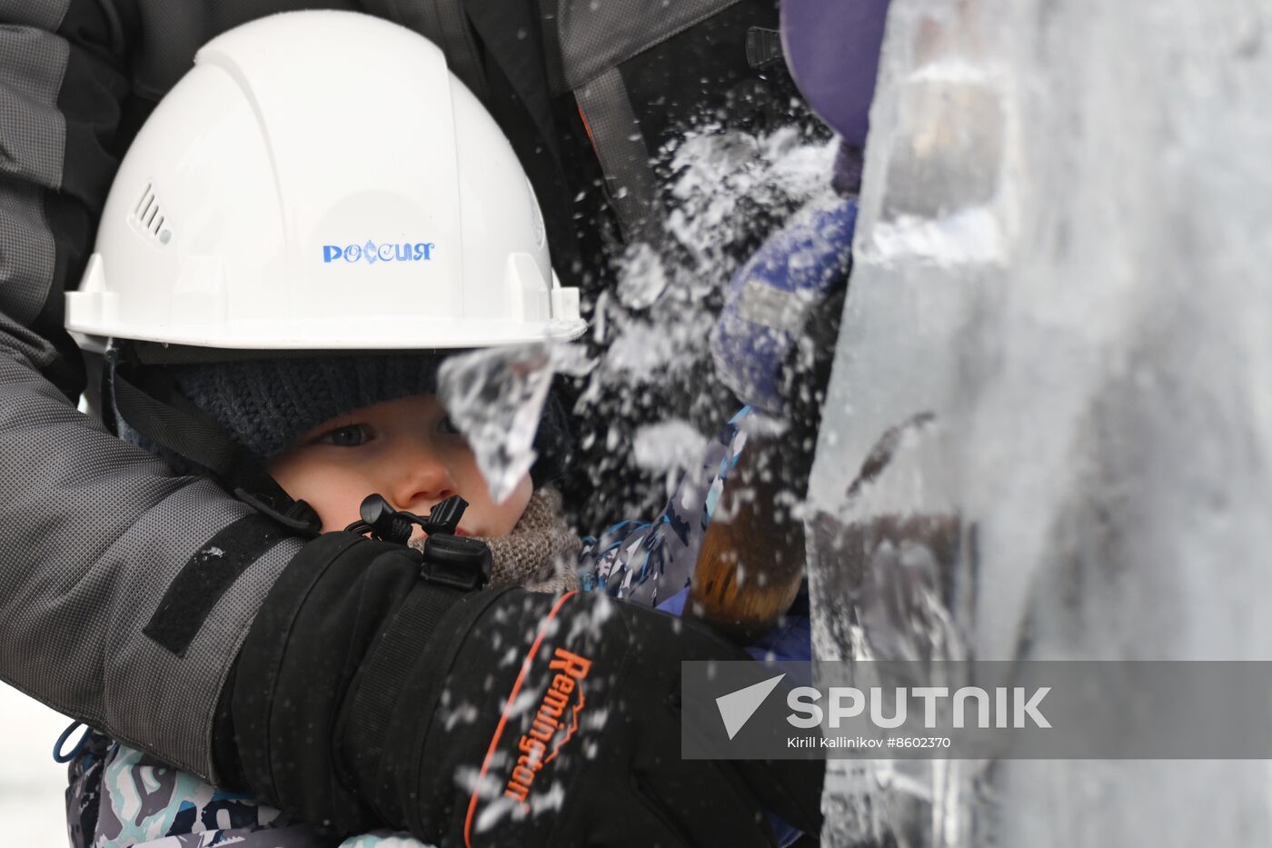 RUSSIA EXPO. Ice Sculpture Festival