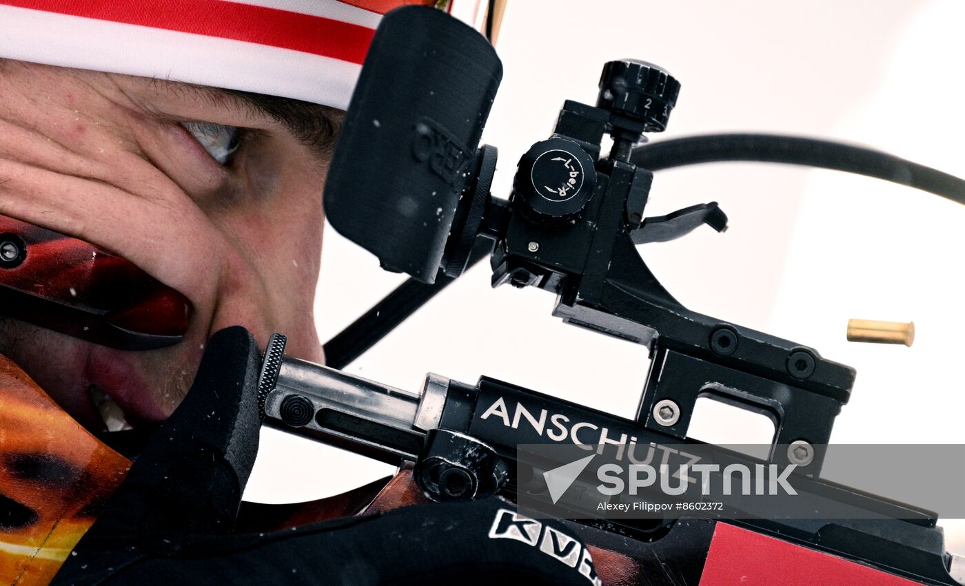 Russia Biathlon Cup Men Sprint