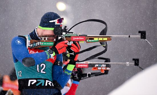 Russia Biathlon Cup Men Sprint