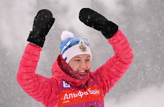 Russia Biathlon Cup Women Sprint