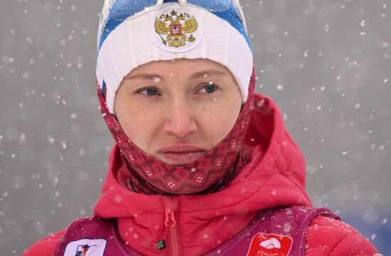 Russia Biathlon Cup Women Sprint