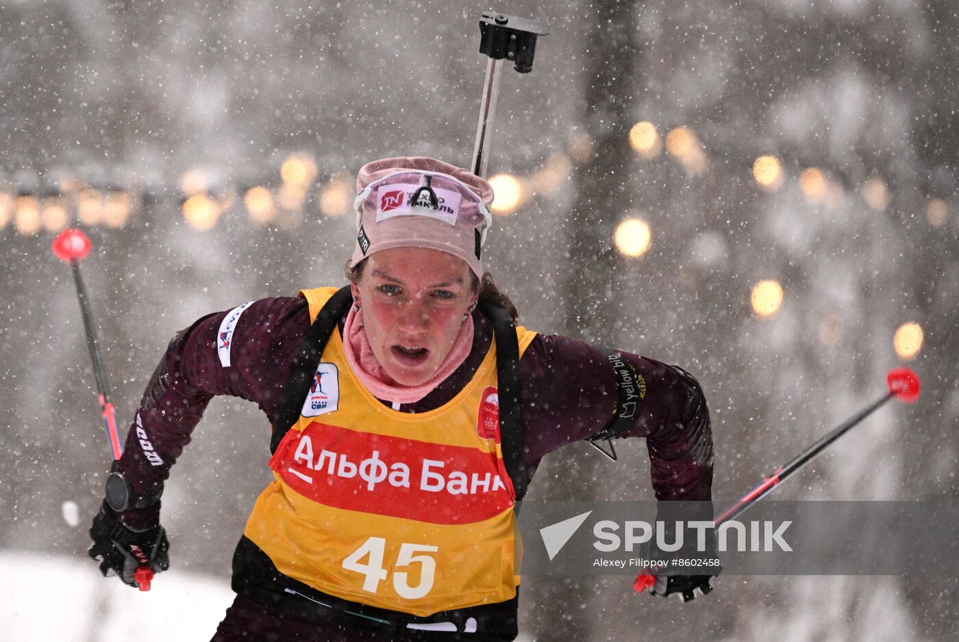 Russia Biathlon Cup Women Sprint
