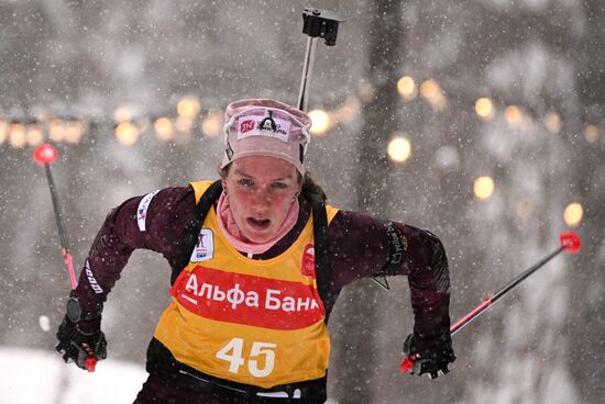 Russia Biathlon Cup Women Sprint