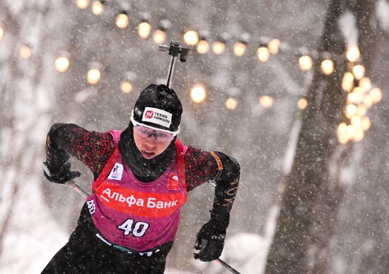 Russia Biathlon Cup Women Sprint