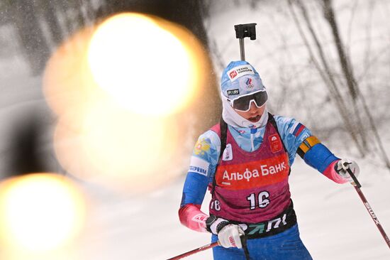 Russia Biathlon Cup Women Sprint