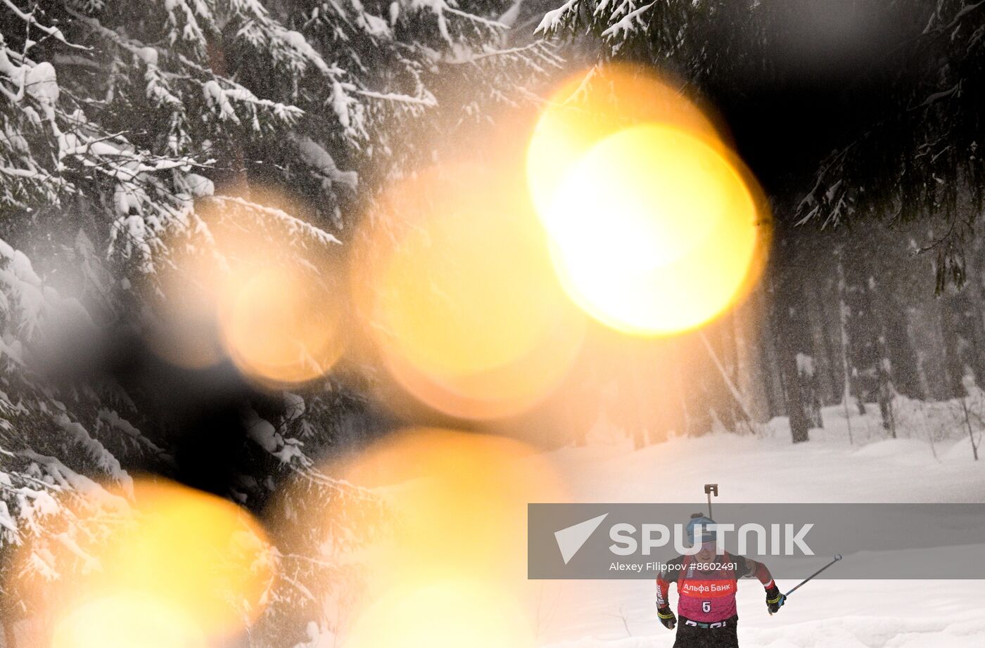 Russia Biathlon Cup Women Sprint