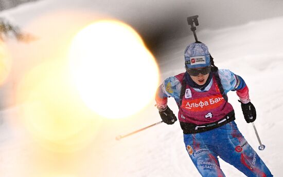 Russia Biathlon Cup Women Sprint