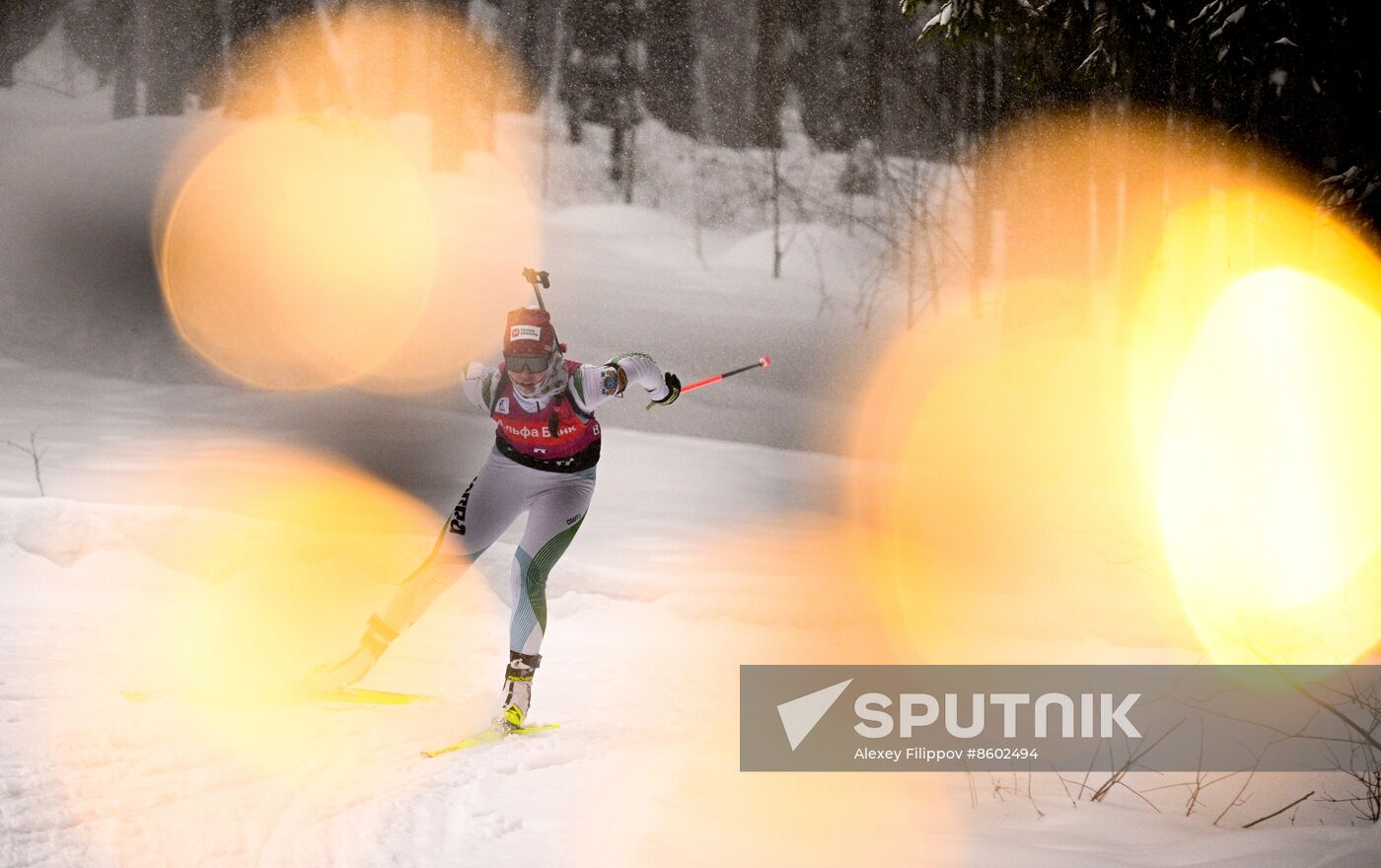Russia Biathlon Cup Women Sprint