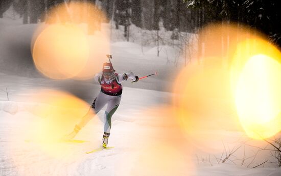 Russia Biathlon Cup Women Sprint