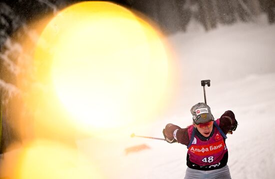 Russia Biathlon Cup Women Sprint