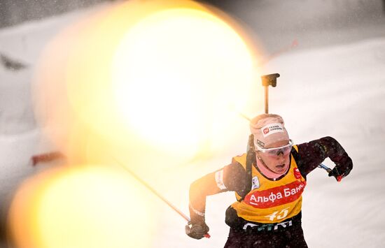 Russia Biathlon Cup Women Sprint