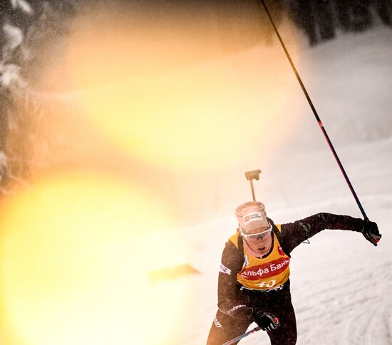 Russia Biathlon Cup Women Sprint