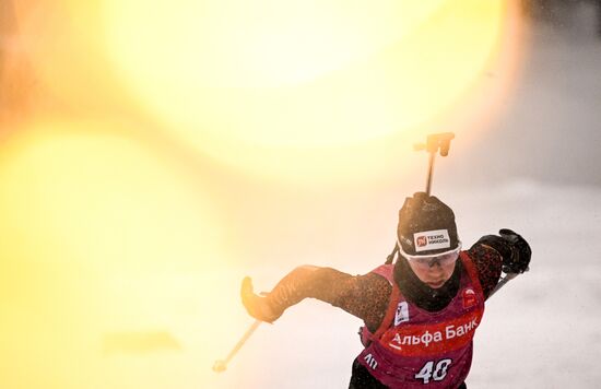 Russia Biathlon Cup Women Sprint