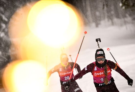Russia Biathlon Cup Women Sprint