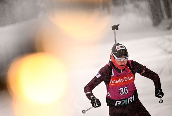 Russia Biathlon Cup Women Sprint