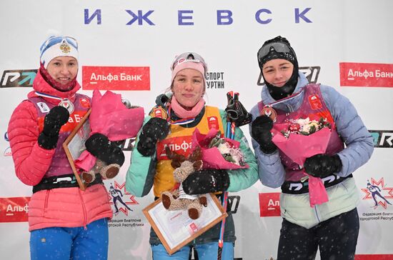 Russia Biathlon Cup Women Sprint