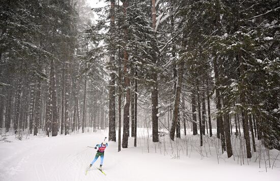 Russia Biathlon Cup Women Sprint
