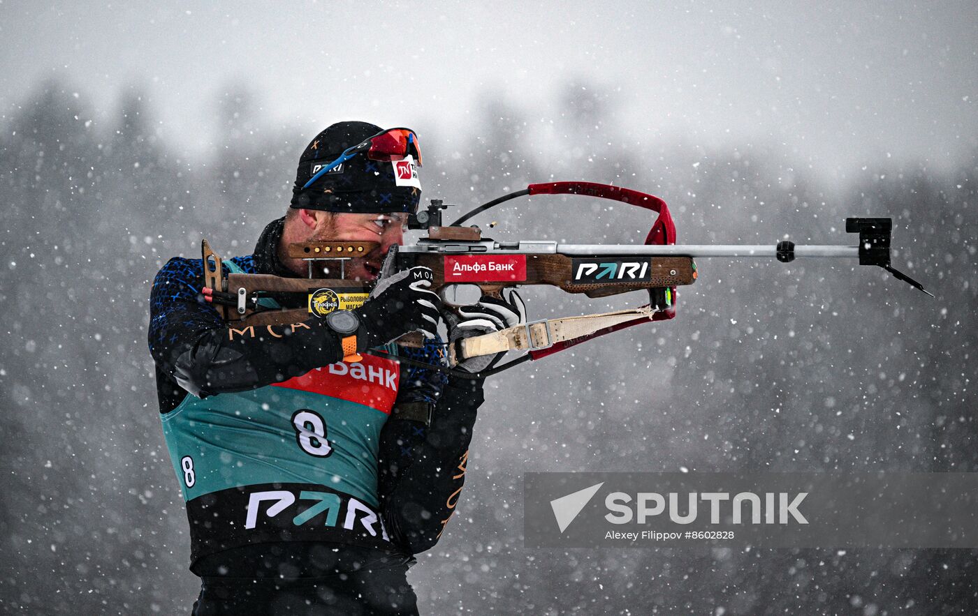 Russia Biathlon Cup Men Mass Start