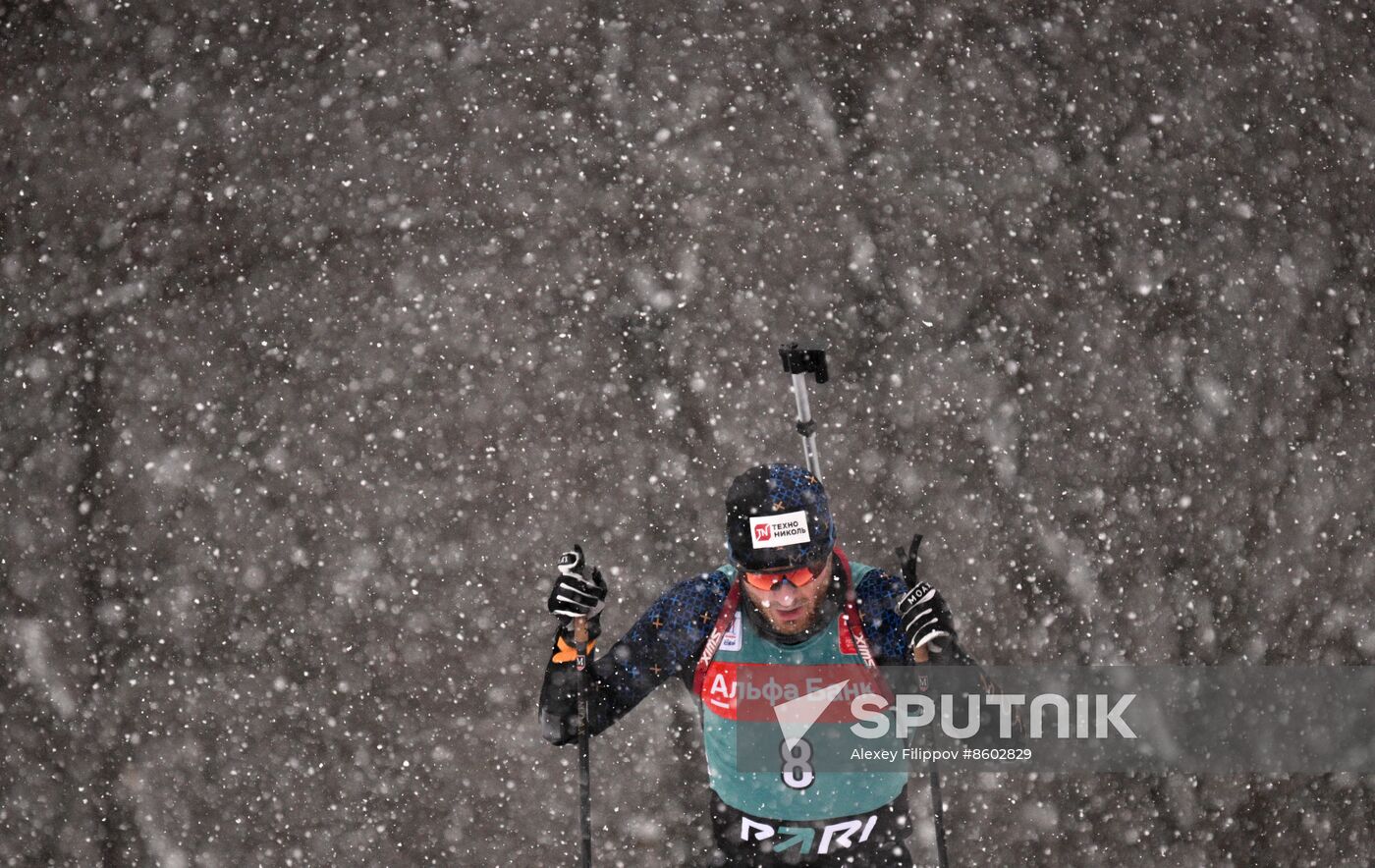 Russia Biathlon Cup Men Mass Start