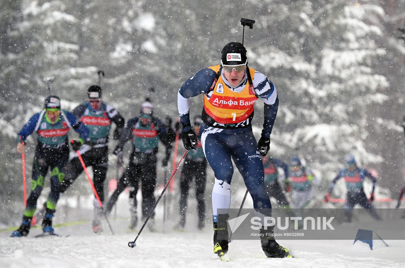 Russia Biathlon Cup Men Mass Start