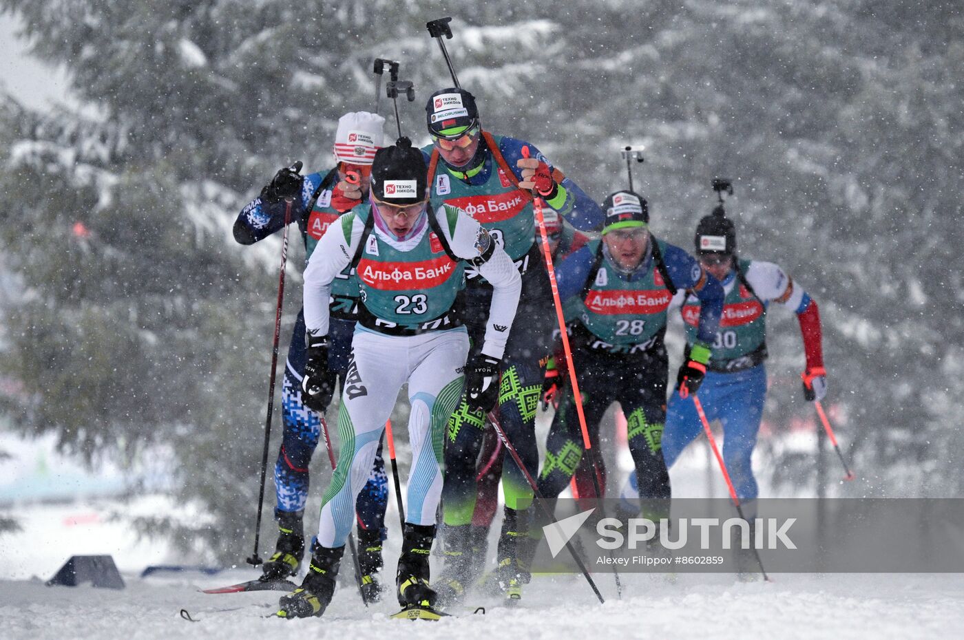 Russia Biathlon Cup Men Mass Start