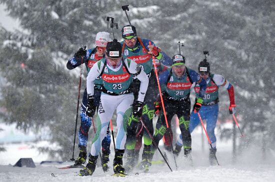 Russia Biathlon Cup Men Mass Start