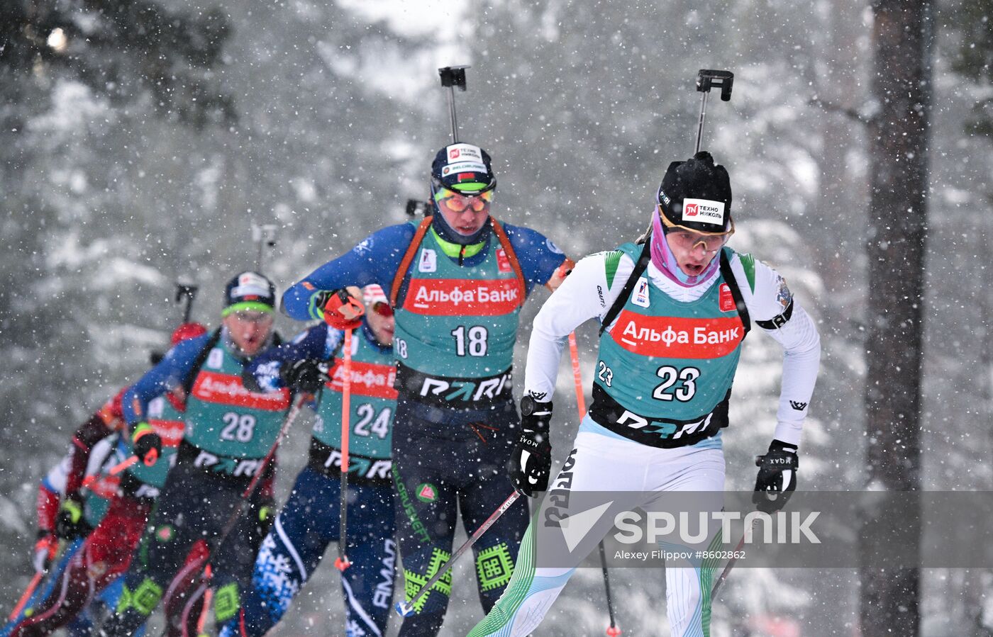 Russia Biathlon Cup Men Mass Start