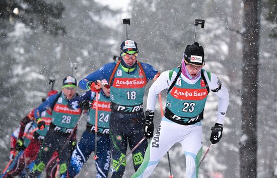 Russia Biathlon Cup Men Mass Start